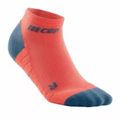 CEP Low Cut Compression Mens Running Socks 3.0 Coral Grey -Wild Earth Shop WP5ACX2