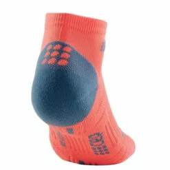 CEP Low Cut Compression Mens Running Socks 3.0 Coral Grey -Wild Earth Shop WP5ACX2 3