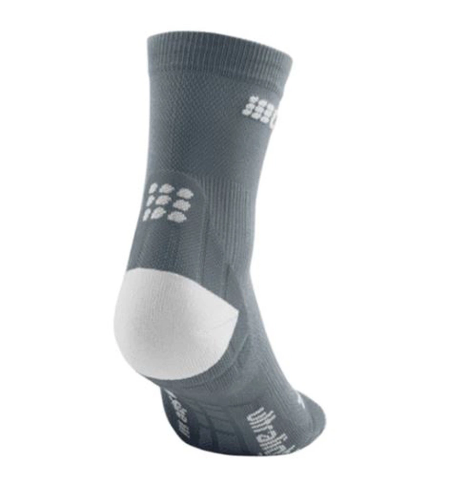 CEP Ultralight Short Compression Mens Running Socks Black/Light Grey 8 CEP Ultralight Short Compression Mens Running Socks Black/Light Grey - Image 8