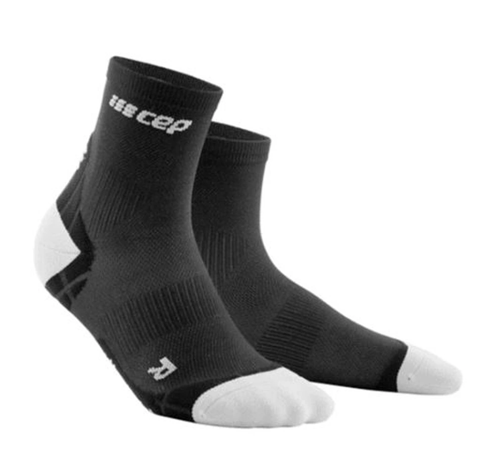 CEP Ultralight Short Compression Mens Running Socks Black/Light Grey 9 CEP Ultralight Short Compression Mens Running Socks Black/Light Grey - Image 9
