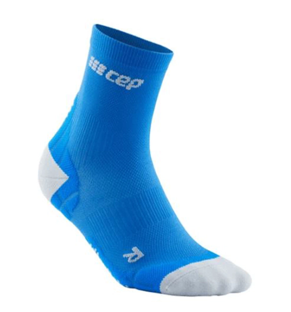 CEP Ultralight Short Compression Mens Running Socks Black/Light Grey 4 CEP Ultralight Short Compression Mens Running Socks Black/Light Grey - Image 4