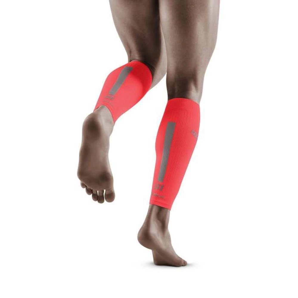 CEP Compression Mens Running Calf Sleeves 3.0 Lime/Light Grey 10 CEP Compression Mens Running Calf Sleeves 3.0 Lime/Light Grey - Image 10