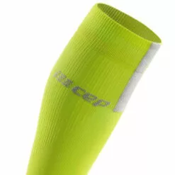 CEP Compression Mens Running Calf Sleeves 3.0 Lime/Light Grey 14 CEP Compression Mens Running Calf Sleeves 3.0 Lime/Light Grey -Wild Earth Shop WS50BX2