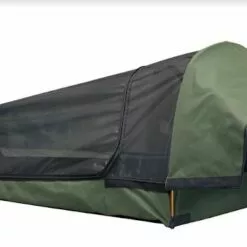 AOS Swags and Bags AOS Tracker King Single Deluxe Dome Canvas Swag